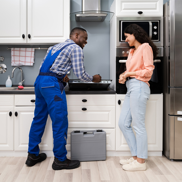 what kind of warranty do you offer on your cooktop repair services in The Plains